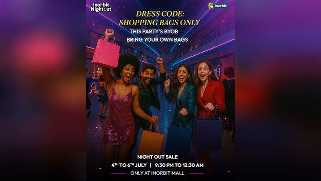 इनऑर्बिट मॉल वाशीचा इनऑर्बिटनाईटआउट महोत्सव